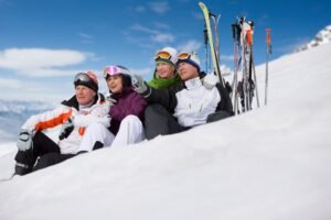 trazada en pista azul