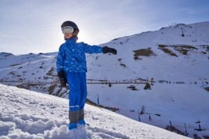 fin de semana de esquí en Sierra Nevada con niños